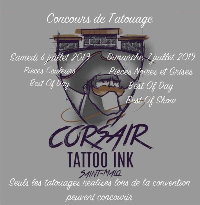 4ème Corsair Tattoo Ink de Saint-Malo