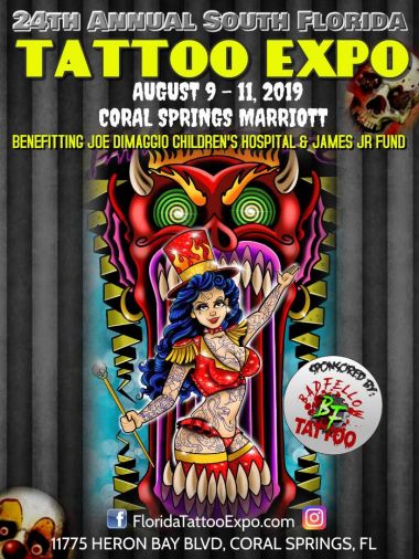 24th South Florida Tattoo Expo | 09 - 11 AUGUST 2019