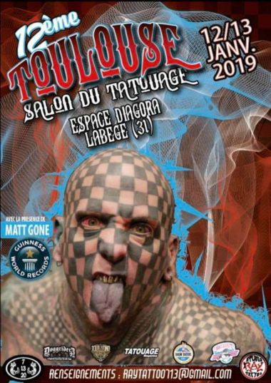 Salon de Tatouage Toulouse 2019 | 12 - 13 JANUARY 2019