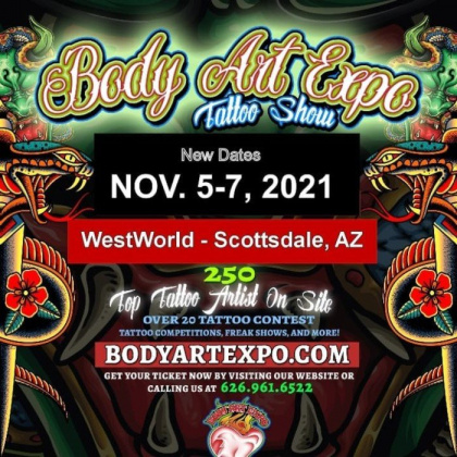 Body Art Expo Scottsdale | 05 - 07 November 2021