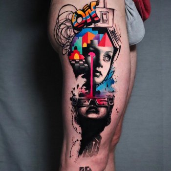 Tattoo artist Marco Pepe