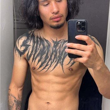 Tattoo model Juan Ramirez