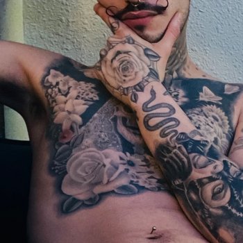 Tattoo model Jose navarrete