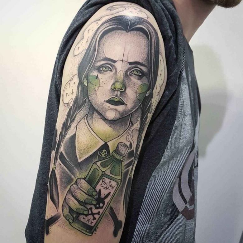 Tattoo artist Kati Berinkey