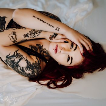 Tattoo model Cheyenne Rayne Sloan