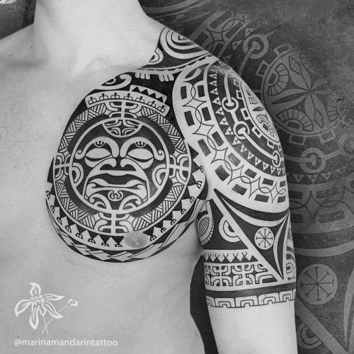 Polynesian Maori  Samoan tribal tattoo designer Mark Storm
