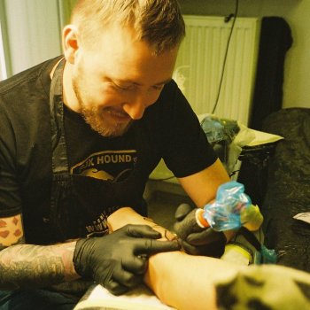 Tattoo artist Krzysztof Futro