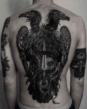 Tattoo artist Alexander Grim