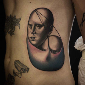 Tattoo artist Oleg Limpopõ