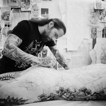 Tattoo artist Adrian Lee