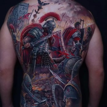 Tattoo artist Marcin Insekt Polak