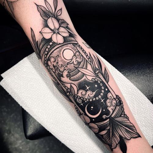 Tattoodo  Black and grey tattoos Tattoo nightmares Half sleeve tattoo