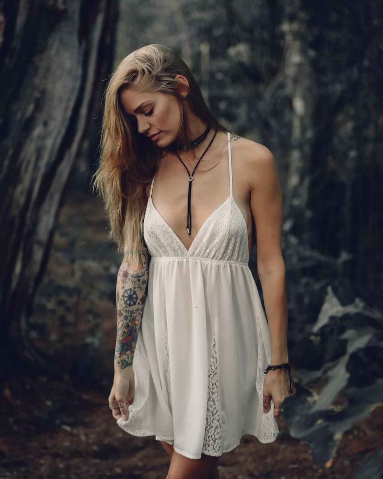 Tattoo model Lisa Marie , alternative female photomodel | USA