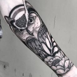Tattoo artist Jayce Wallingford