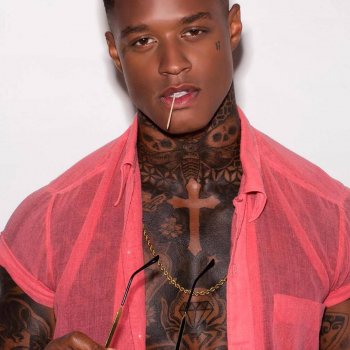 Tattoo model Tyrone Hermitt