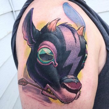 Tattoo artist Jesse Smith