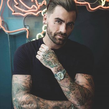 Tattoo model Chris Perceval