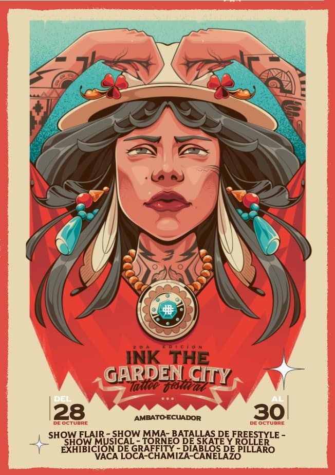 Ink The Garden City Tattoo Festival 2022 October 2022 Ecuador iNKPPL