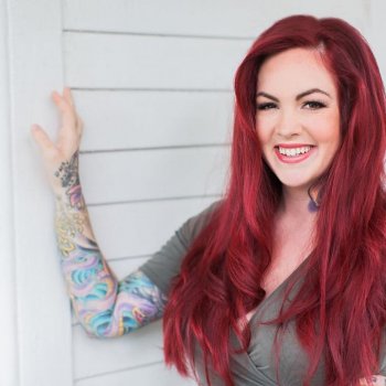 Tattoo artist Kelly Borders