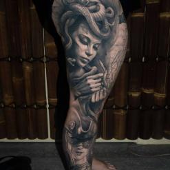 Tattoo artist Jayden Pengilly