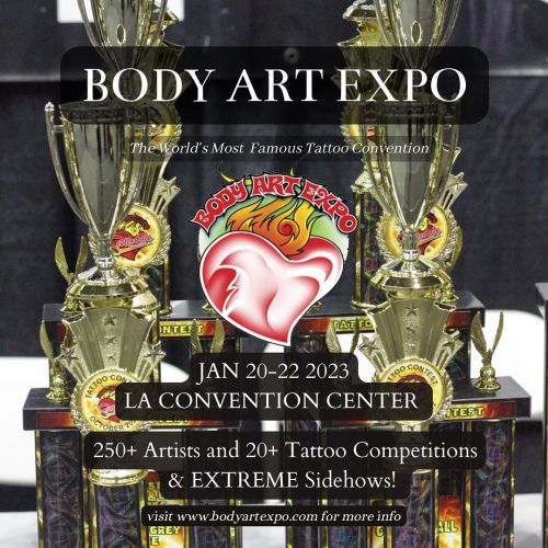Tattoo Expo Returns To LA This Weekend With Over 200 Artists