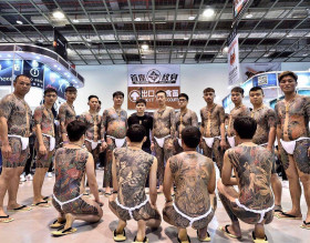 Diao Zuo's oriental tattoos