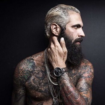 Tattoo model Brett David