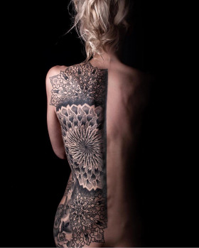 Tattoo artist Keegan Sweeney
