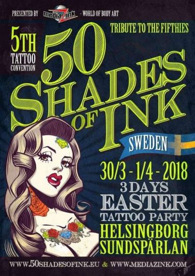 50 Shades Of Ink Helsingborg #5 | 30 - 01 April 2018