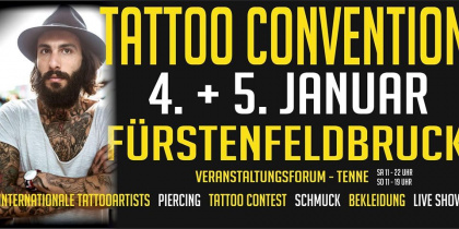 Fürstenfeldbruck Tattoo Convention 2020 | 04 - 05 January 2020