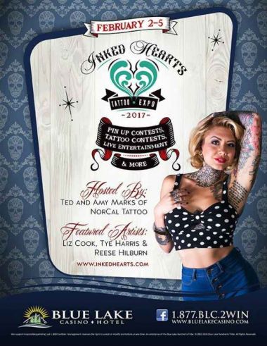 8th Inked Hearts Tattoo Expo | 02 February - 05 January 2017