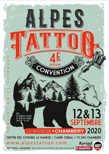 4th Alpes Tattoo Convention | 12 - 13 September 2020