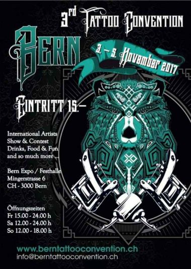 Bern Tattoo Convention | 03 - 05 November 2017
