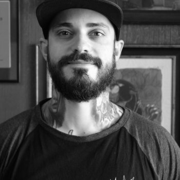 Tattoo artist Nick Imms