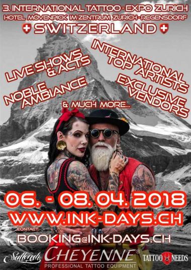Ink Days Zurich | 07 – 09 April 2017