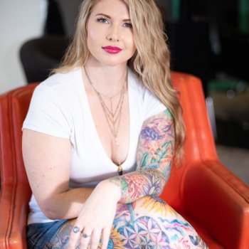 Tattoo artist Megan Wood