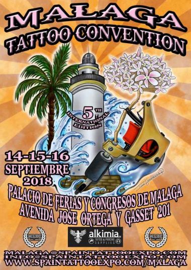 Malaga Tattoo Convention | 08 – 10 September 2017