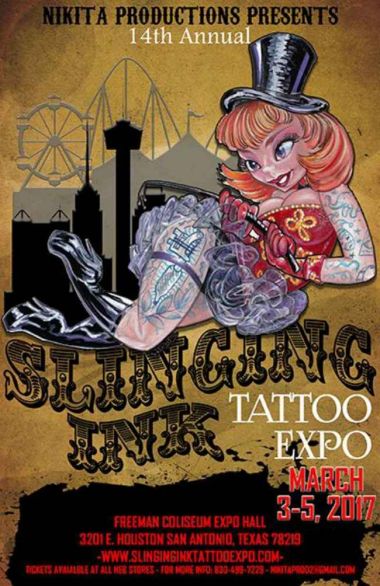 Slinging Ink Tattoo Expo | 03 – 05 March 2017