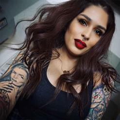 Tattoo model Lora Arellano | Los Angeles, USA | iNKPPL
