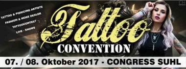 Tattoo Convention Suhl | 07 – 08 October 2017