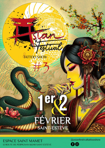 Asian Festival Tattoo Show 2025 | 01 - 02 February 2025