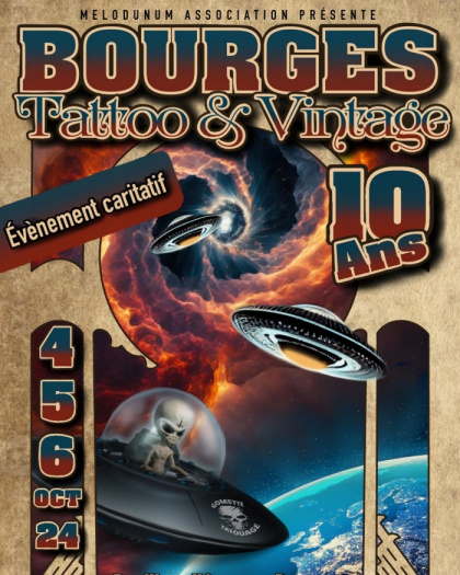 Convention Tatouage de Bourges 2024 | 04 - 06 October 2024