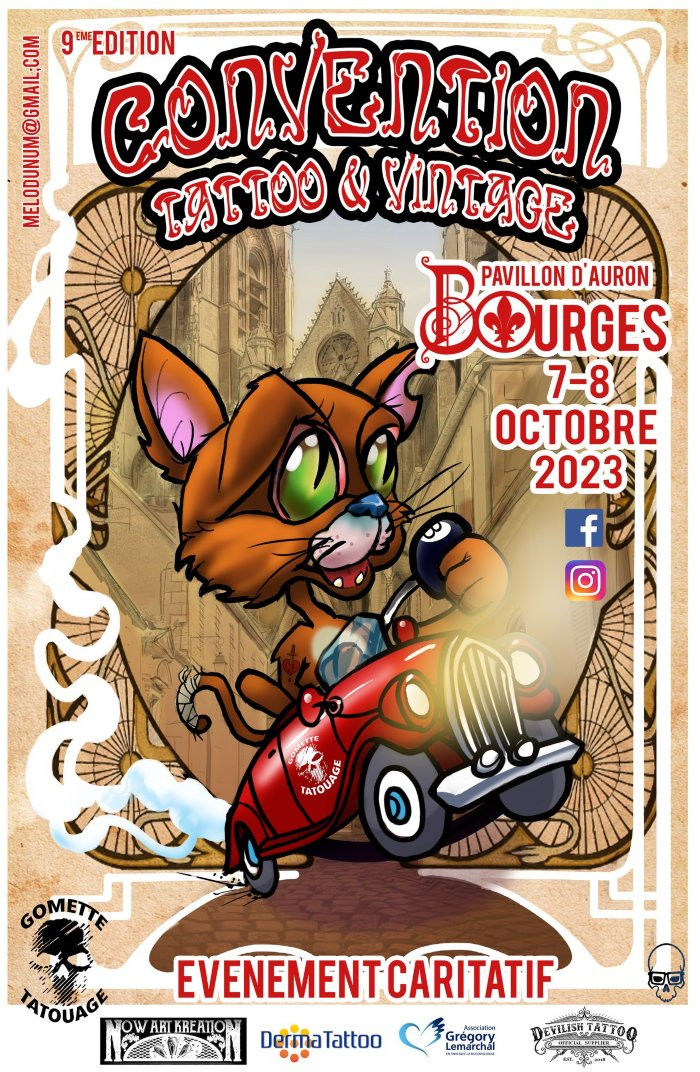 9th Convention Tatouage de Bourges