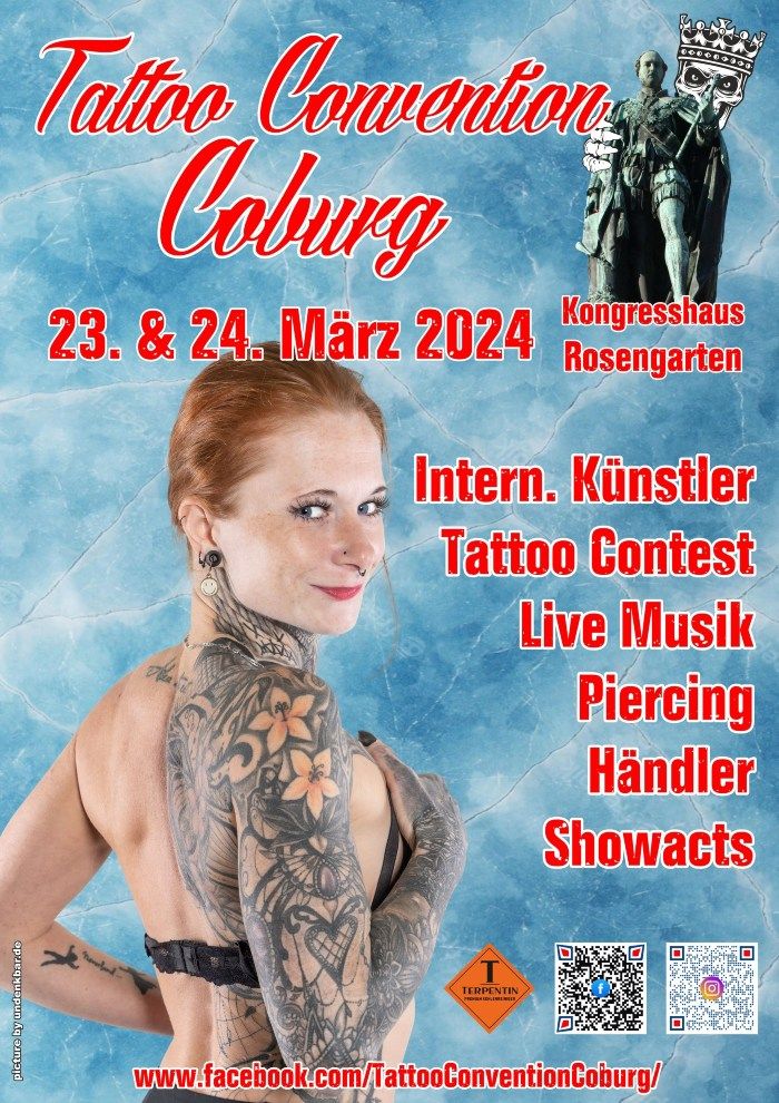 Coburg Tattoo Convention 2024 March 2024 Germany iNKPPL