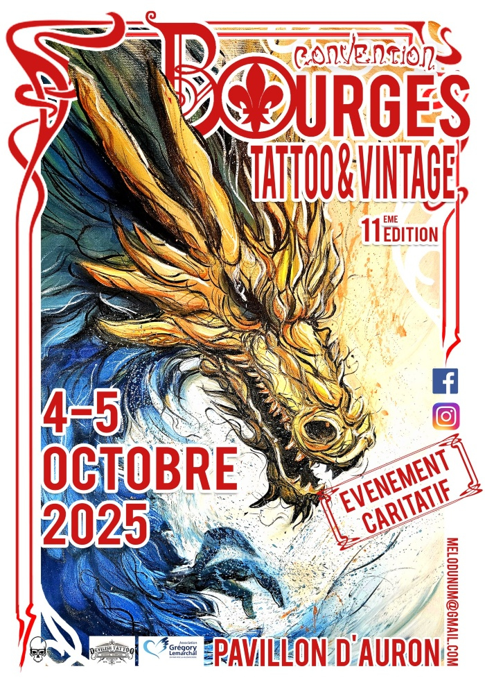 Convention Tatouage de Bourges 2025