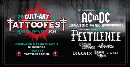 Cult Art Tattoofest 2024 | 30 - 31 March 2024