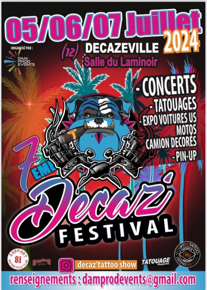 Decaz Tattoo Show 2024 | 05 - 07 July 2024