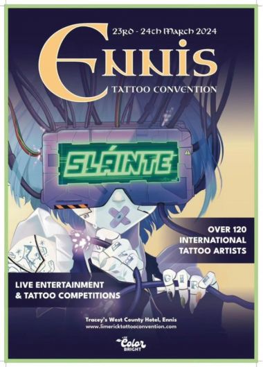 Ennis Tattoo Convention 2024 | 23 - 24 March 2024