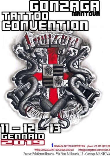 Gonzaga Tattoo Convention | 11 - 13 JANUARY 2019