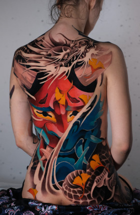 Spectacular neotraditional tattoos by Dmitry Harley